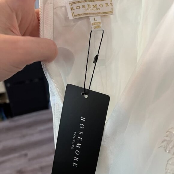 Baltic Born "Forever Tulle" Bridal Gown in Off White, Size Large - Picture 10 of 12